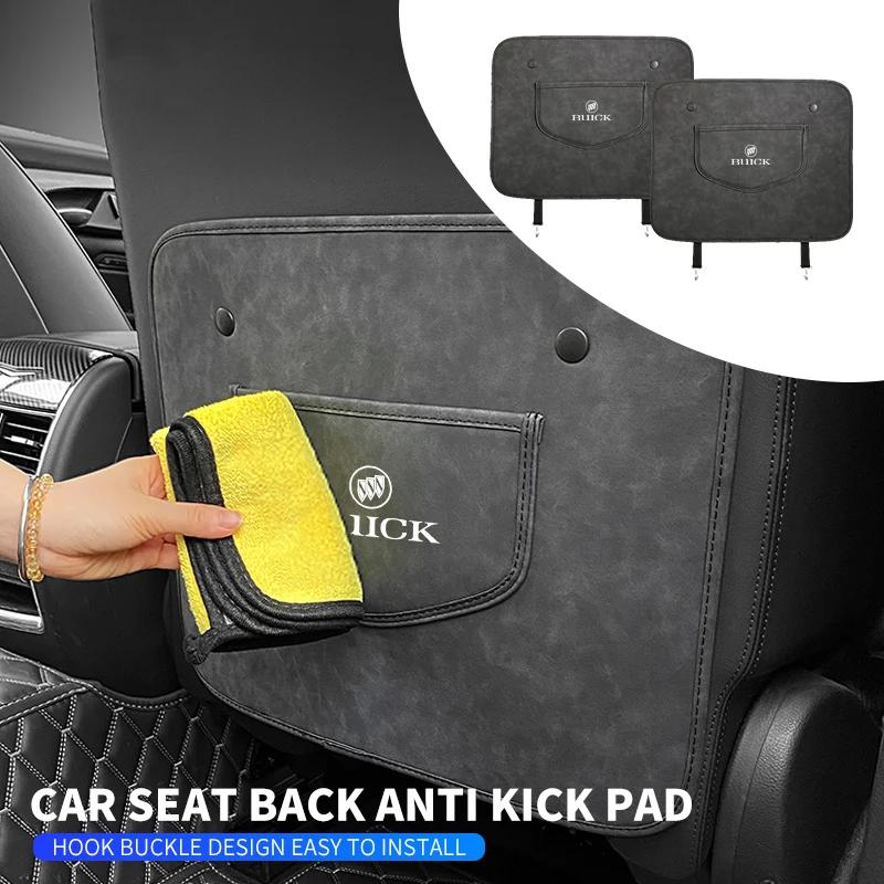 1Pcs Car Seat Anti-kick Pad Auto Interior Accessories For Buick Anthem Enclave Regal Lacrosse Envision Avenir Rivier